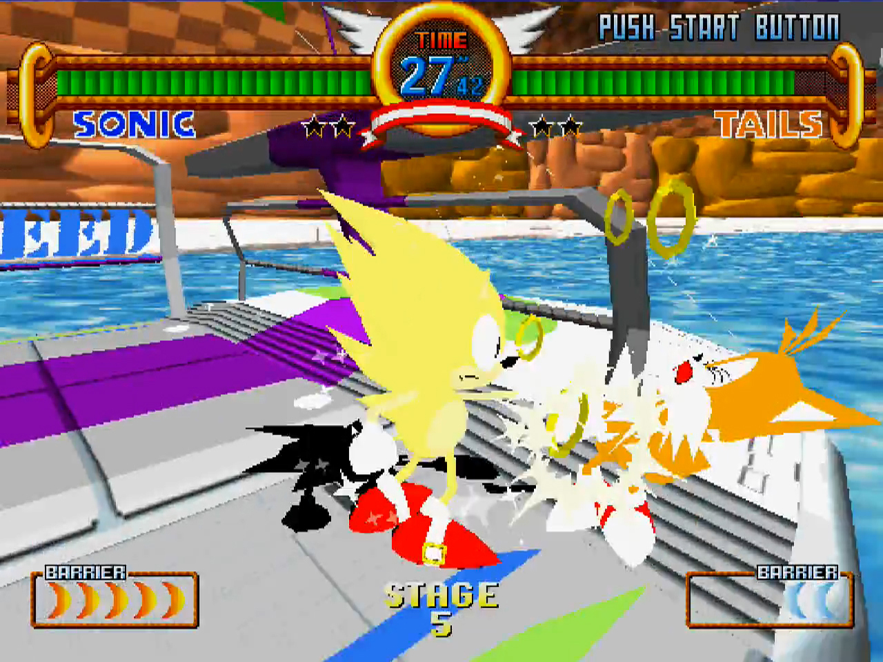 sonic fighters games